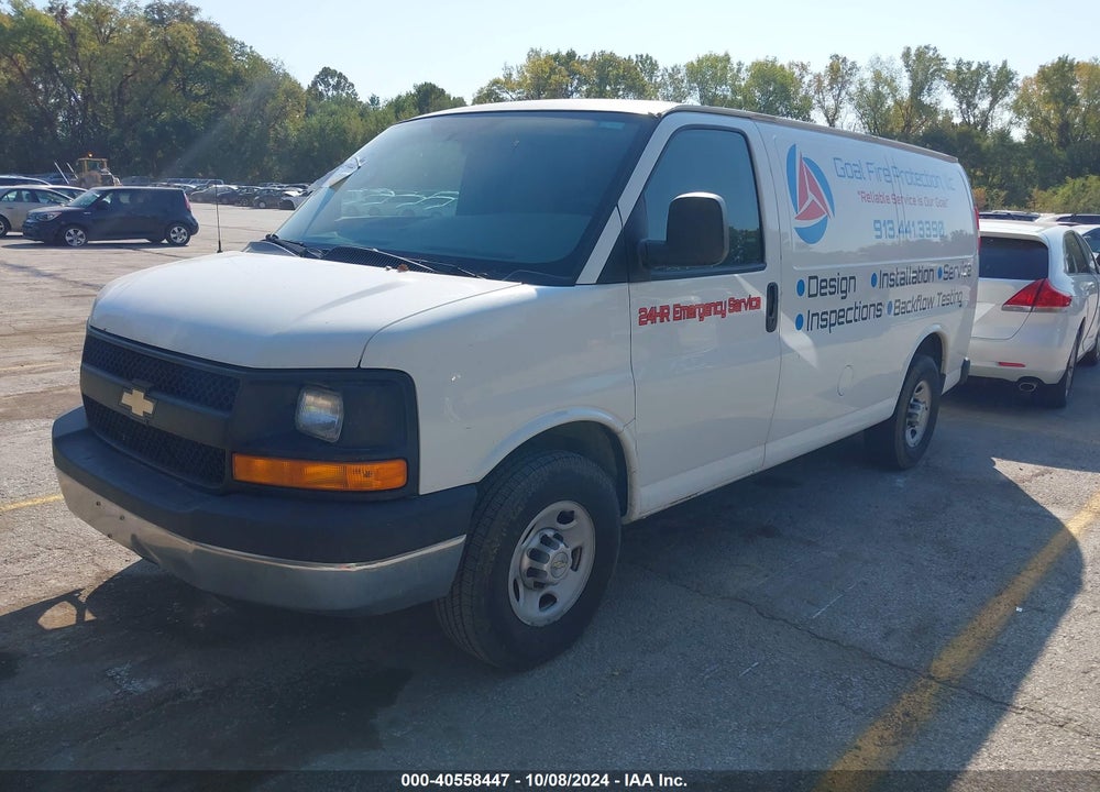2014 CHEVROLET EXPRESS 2500 WORK VAN VIN: 1GCWGFCG3E1126226