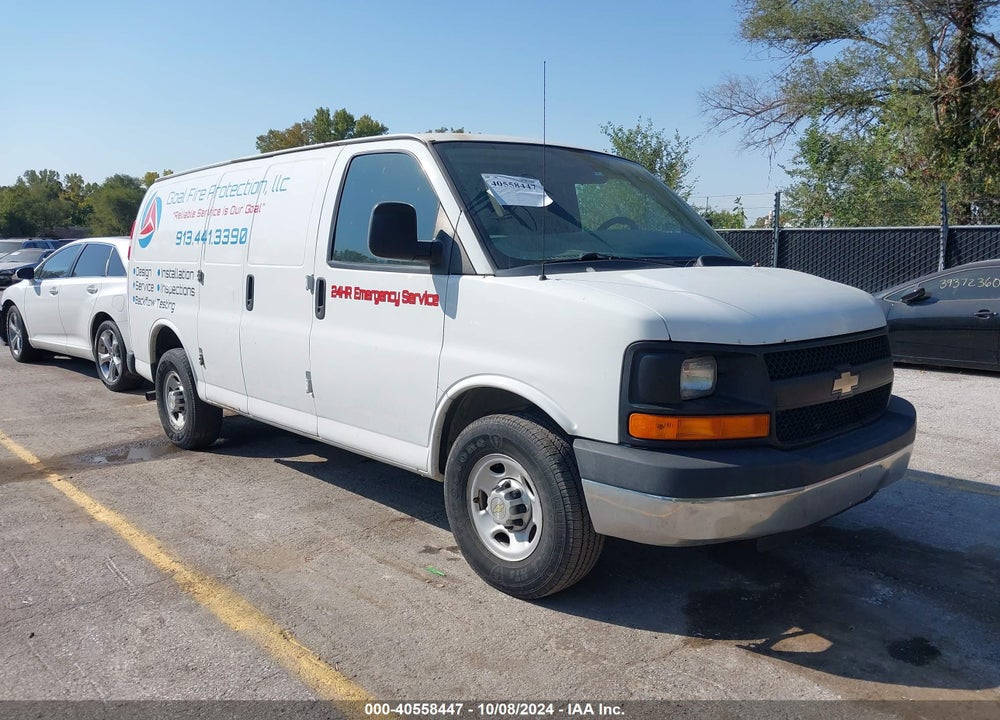 2014 CHEVROLET EXPRESS 2500 WORK VAN VIN: 1GCWGFCG3E1126226