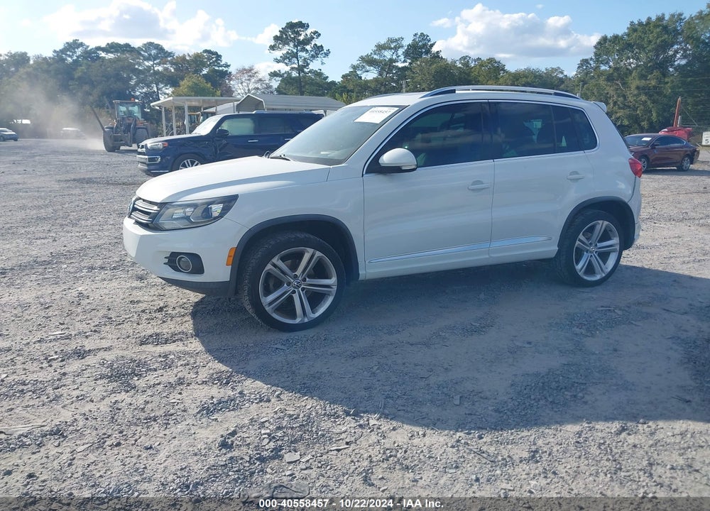 2015 VOLKSWAGEN TIGUAN R-LINE VIN: WVGAV7AXXFW049329