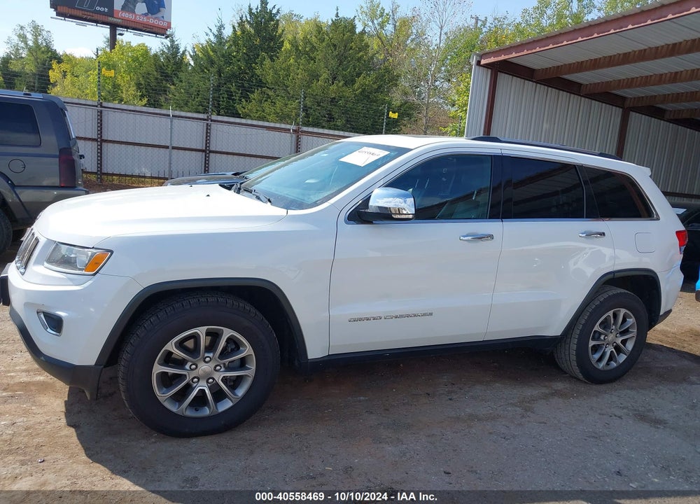 2015 JEEP GRAND CHEROKEE LIMITED VIN: 1C4RJFBG3FC611617