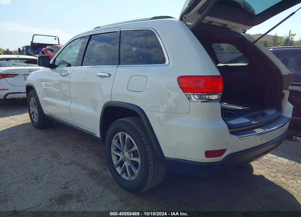 2015 JEEP GRAND CHEROKEE LIMITED VIN: 1C4RJFBG3FC611617