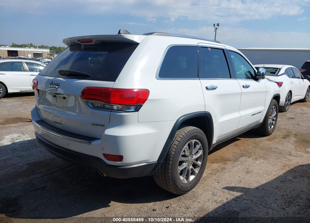 2015 JEEP GRAND CHEROKEE LIMITED VIN: 1C4RJFBG3FC611617