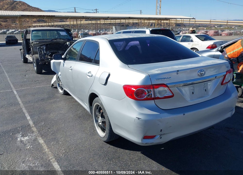 2011 TOYOTA COROLLA LE VIN: JTDBU4EE8B9168900
