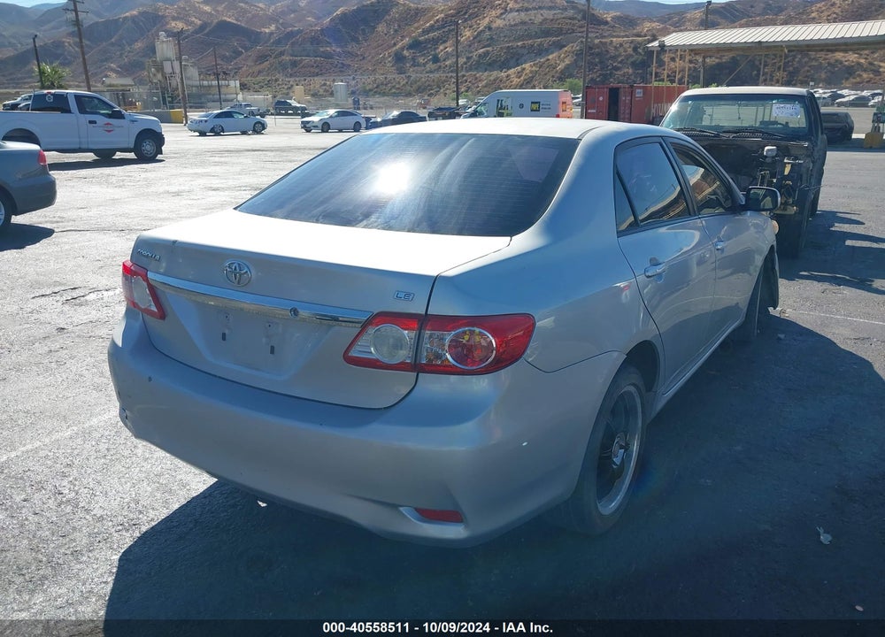 2011 TOYOTA COROLLA LE VIN: JTDBU4EE8B9168900