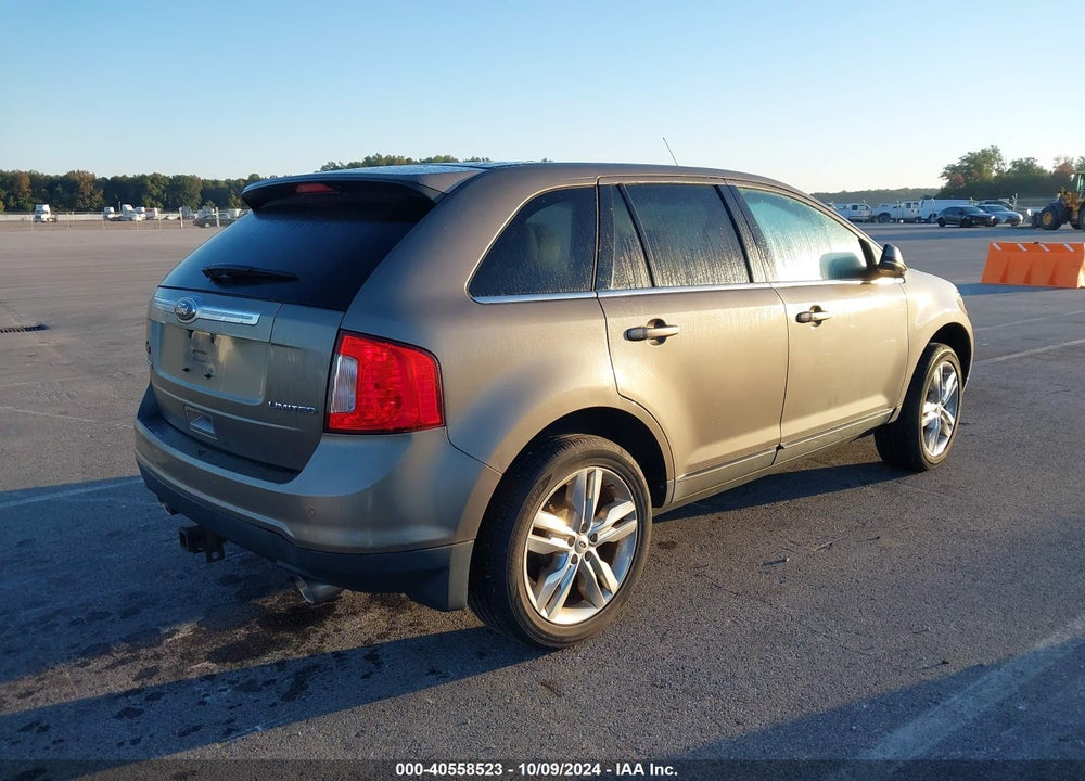 2013 FORD EDGE LIMITED VIN: 2FMDK3KCXDBA82999