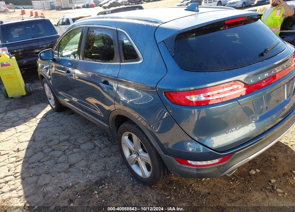 2018 LINCOLN MKC VIN: 5LMCJ1D9XJUL22625
