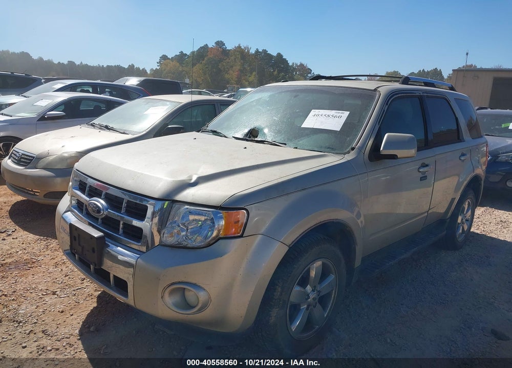 2012 FORD ESCAPE LIMITED VIN: 1FMCU0EG9CKB49485