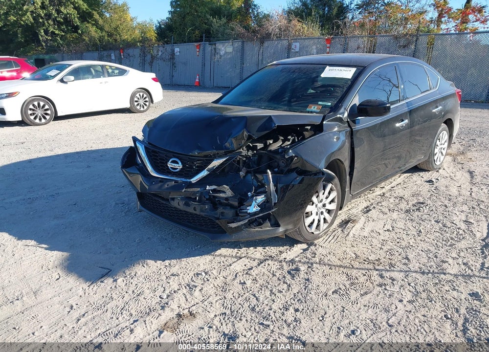 2017 NISSAN SENTRA SV VIN: 3N1AB7AP6HY352104