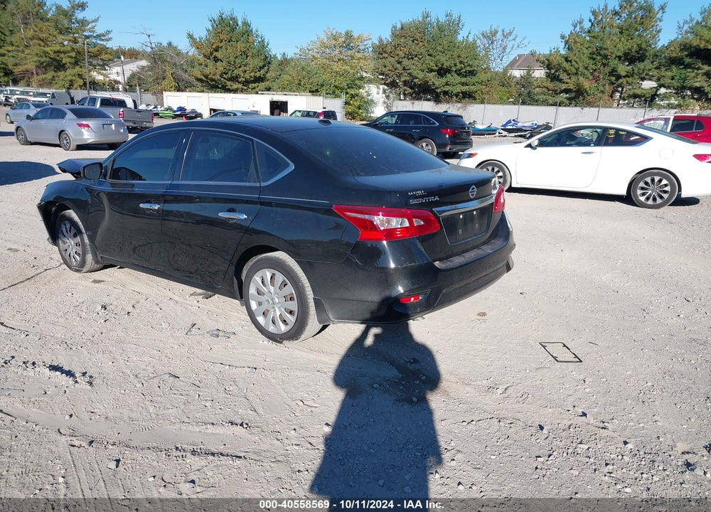 2017 NISSAN SENTRA SV VIN: 3N1AB7AP6HY352104