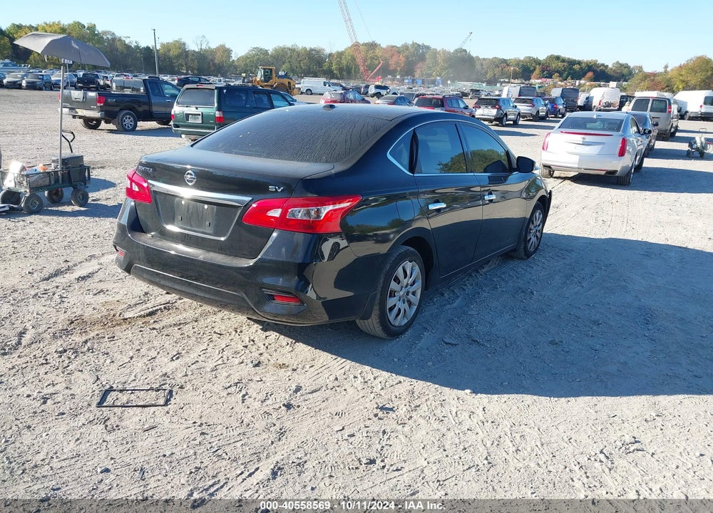 2017 NISSAN SENTRA SV VIN: 3N1AB7AP6HY352104