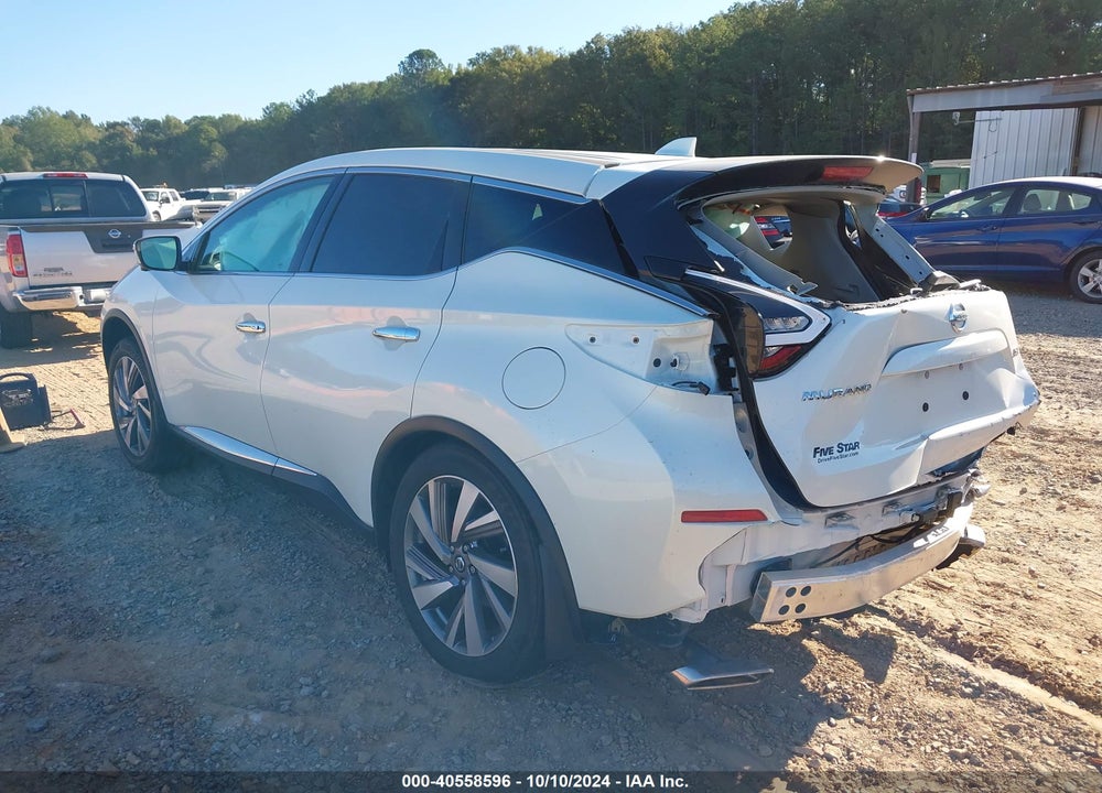 2021 NISSAN MURANO SL FWD VIN: 5N1AZ2CJ3MC104475