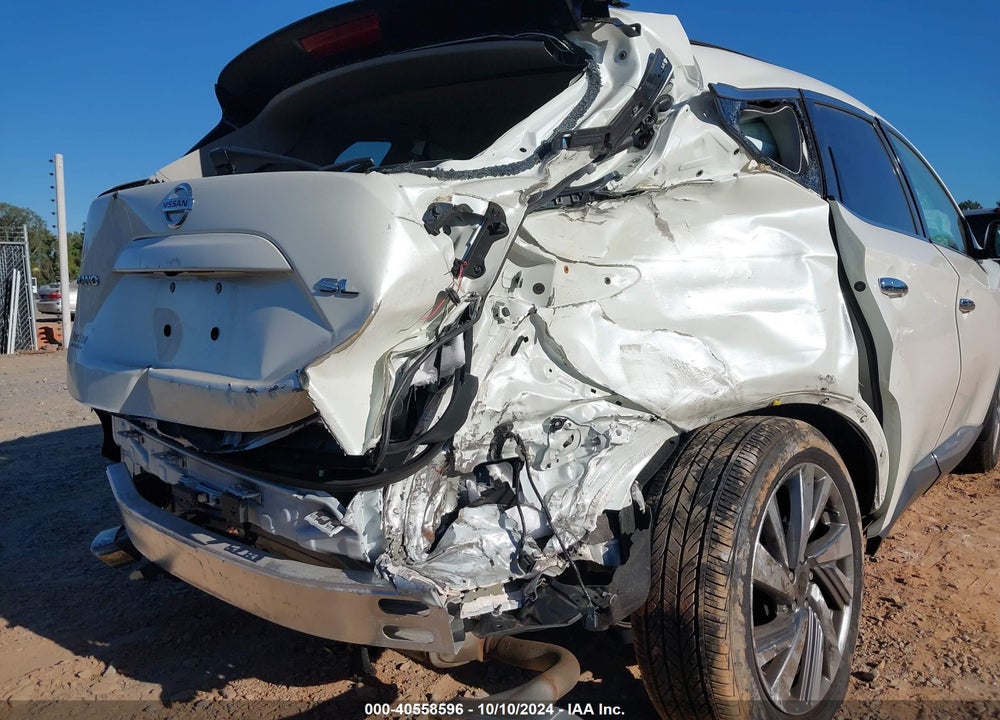 2021 NISSAN MURANO SL FWD VIN: 5N1AZ2CJ3MC104475