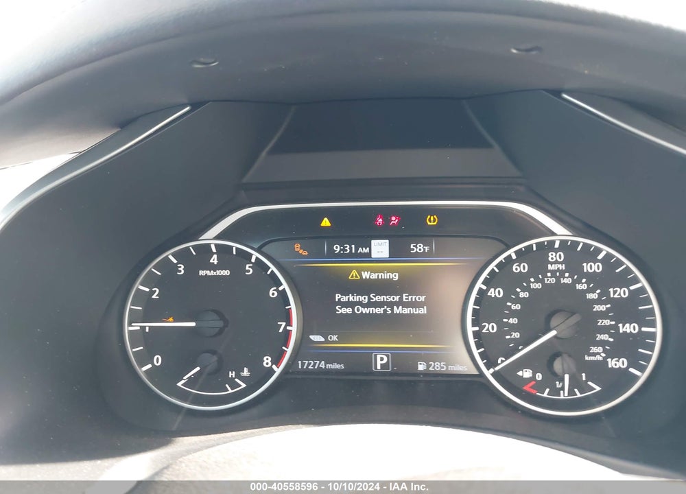 2021 NISSAN MURANO SL FWD VIN: 5N1AZ2CJ3MC104475