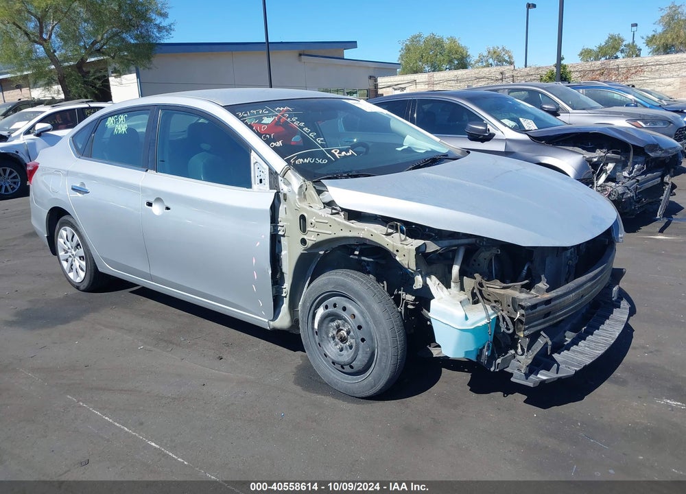 2018 NISSAN SENTRA S VIN: 3N1AB7APXJY336915