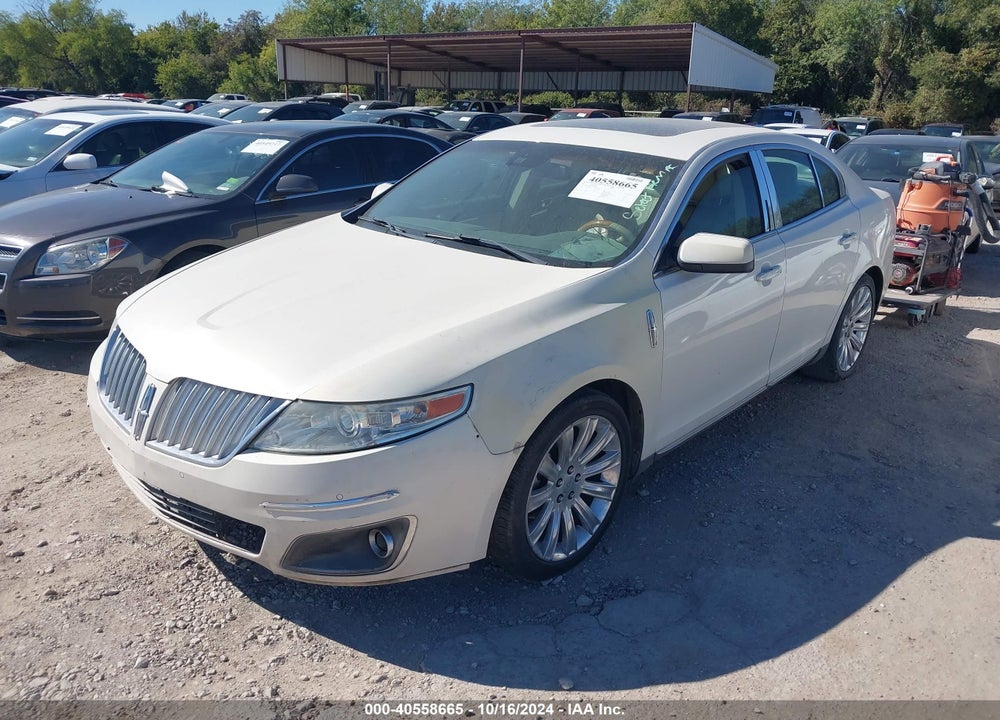 2012 LINCOLN MKS VIN: 1LNHL9DR5CG807340