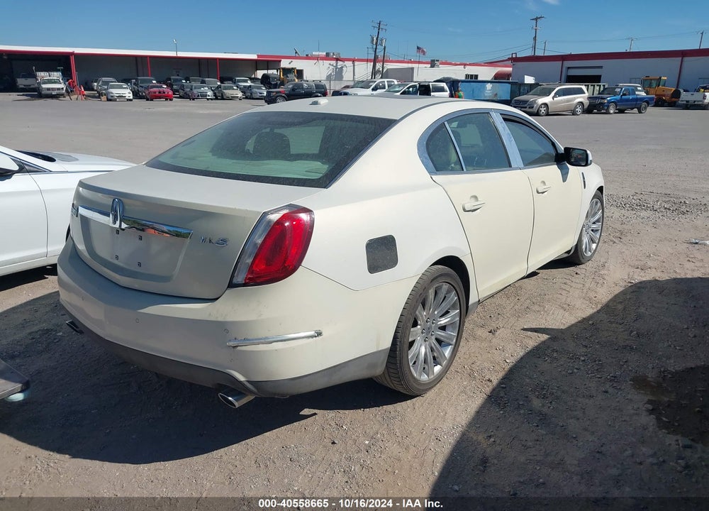 2012 LINCOLN MKS VIN: 1LNHL9DR5CG807340