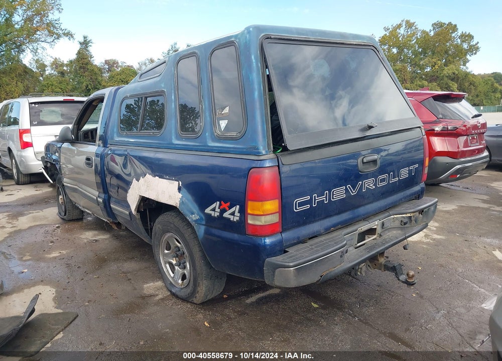 2002 CHEVROLET SILVERADO 1500 VIN: 1GCEK14V92Z196806