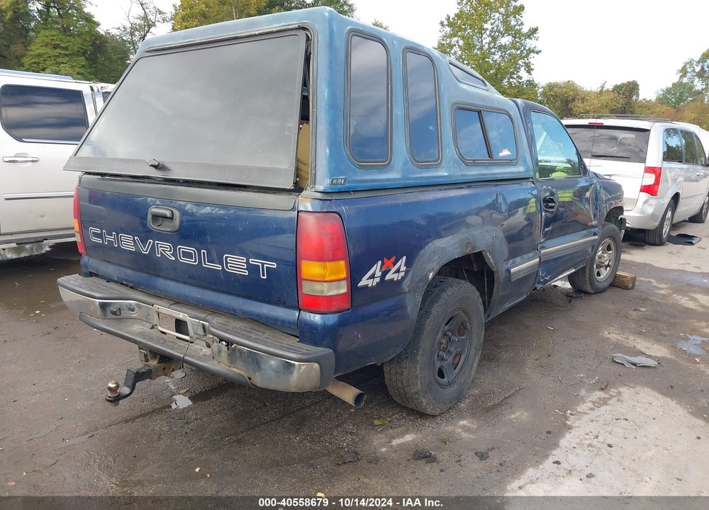 2002 CHEVROLET SILVERADO 1500 VIN: 1GCEK14V92Z196806