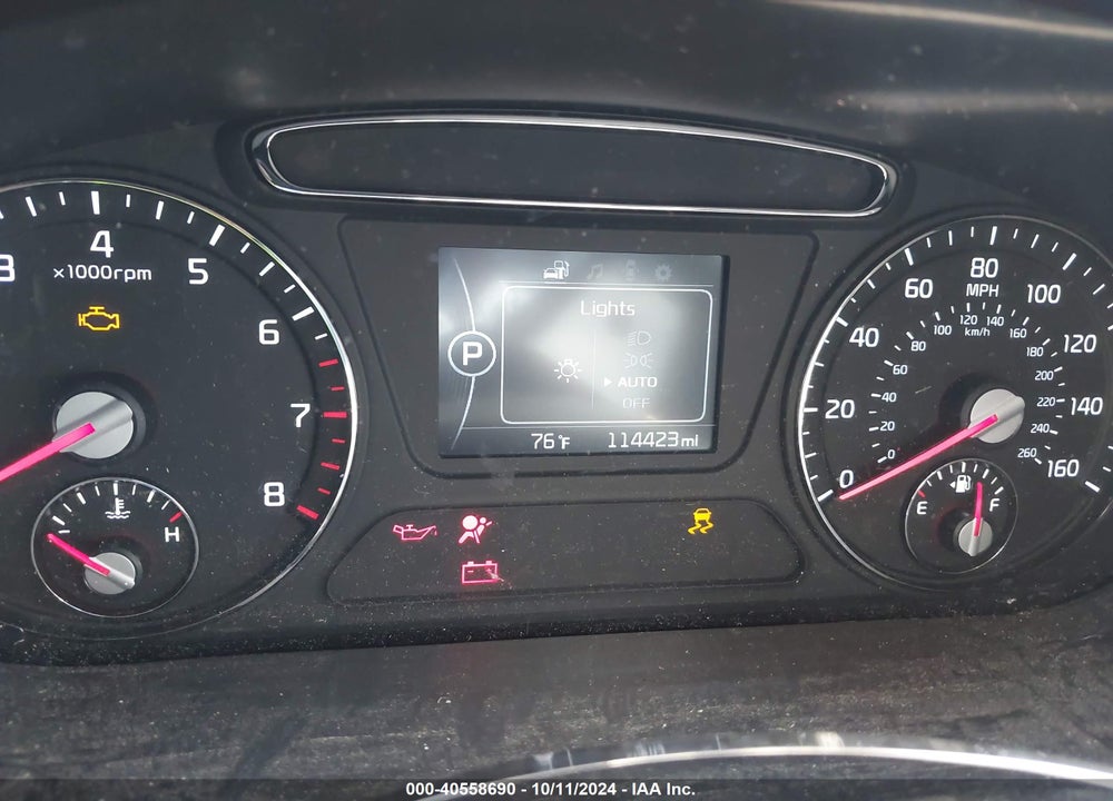 2017 KIA SORENTO 2.4L LX VIN: 5XYPGDA31HG258513