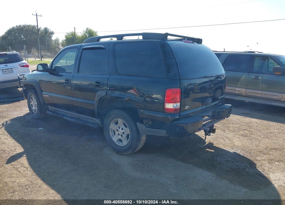 2003 CHEVROLET TAHOE Z71 VIN: 1GNEK13Z03R286732