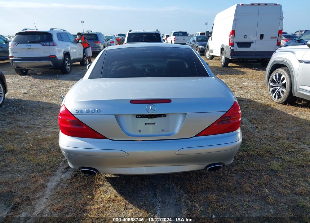 2003 MERCEDES-BENZ SL 500 VIN: WDBSK75F63F061040