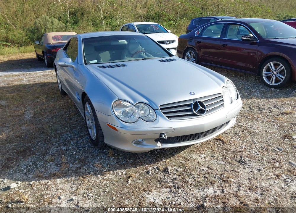 2003 MERCEDES-BENZ SL 500 VIN: WDBSK75F63F061040