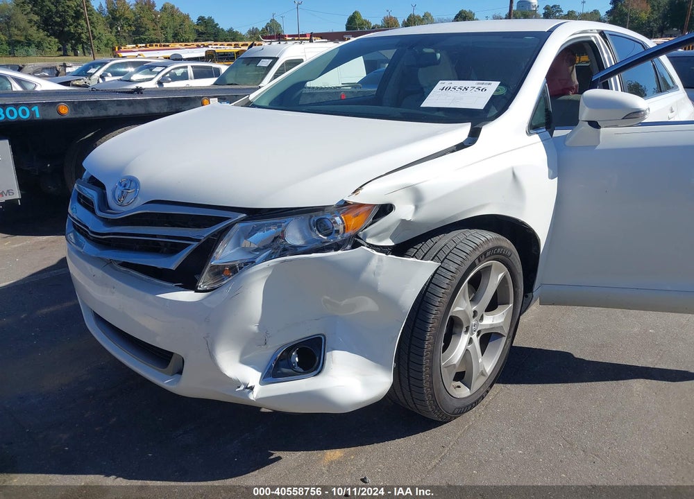 2013 TOYOTA VENZA LE V6 VIN: 4T3ZK3BBXDU060600