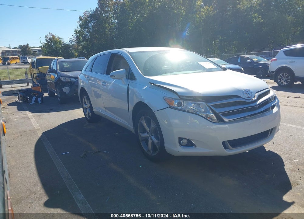 2013 TOYOTA VENZA LE V6 VIN: 4T3ZK3BBXDU060600