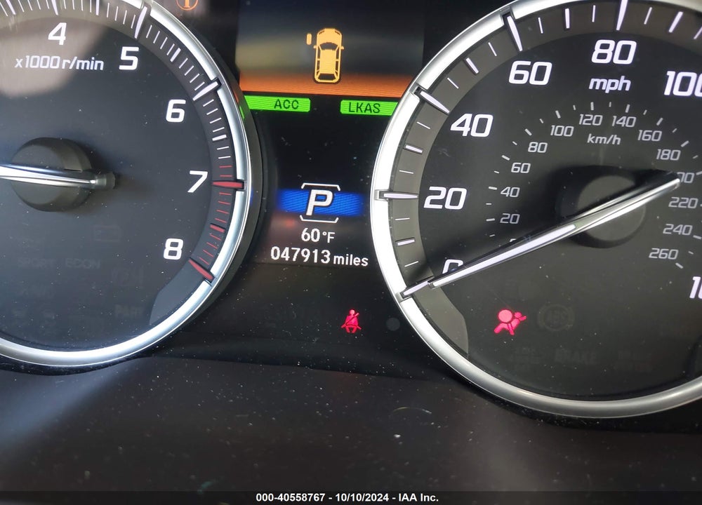2020 ACURA MDX STANDARD VIN: 5J8YD4H3XLL029460