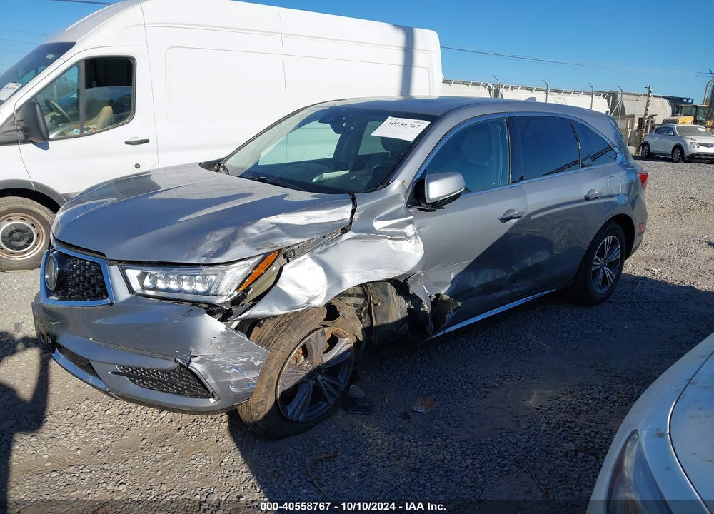 2020 ACURA MDX STANDARD VIN: 5J8YD4H3XLL029460