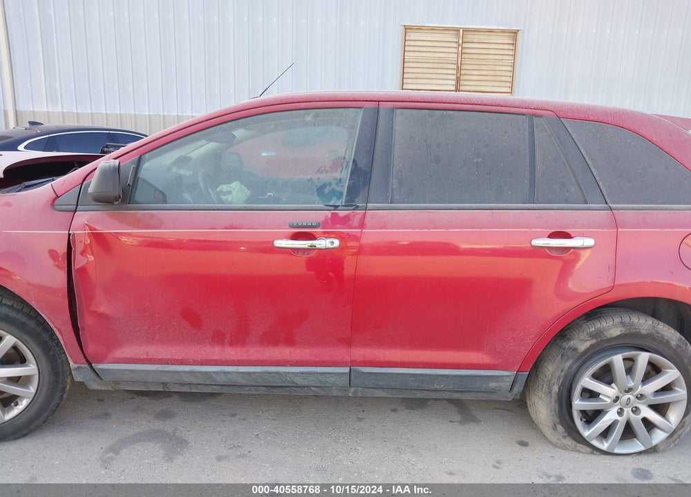 2011 FORD EDGE SEL VIN: 2FMDK3JC6BBA51988