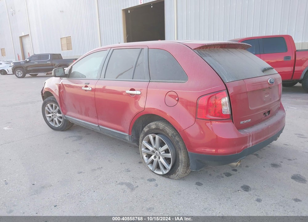 2011 FORD EDGE SEL VIN: 2FMDK3JC6BBA51988