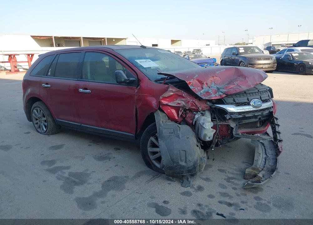 2011 FORD EDGE SEL VIN: 2FMDK3JC6BBA51988