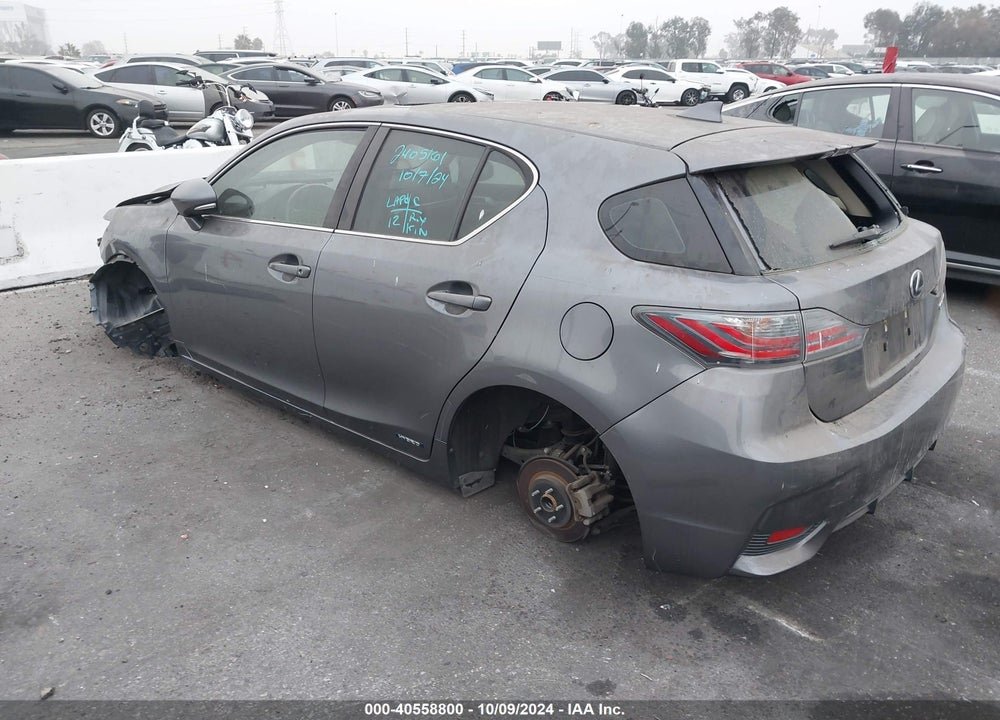 2015 LEXUS CT 200H VIN: JTHKD5BH6F2226181