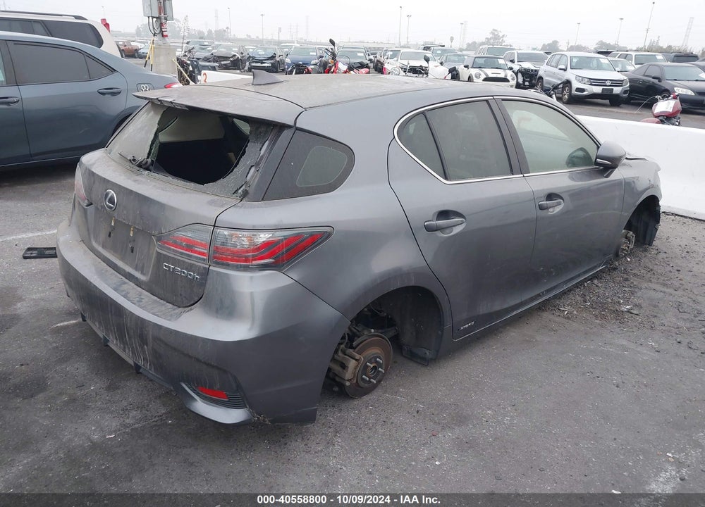 2015 LEXUS CT 200H VIN: JTHKD5BH6F2226181