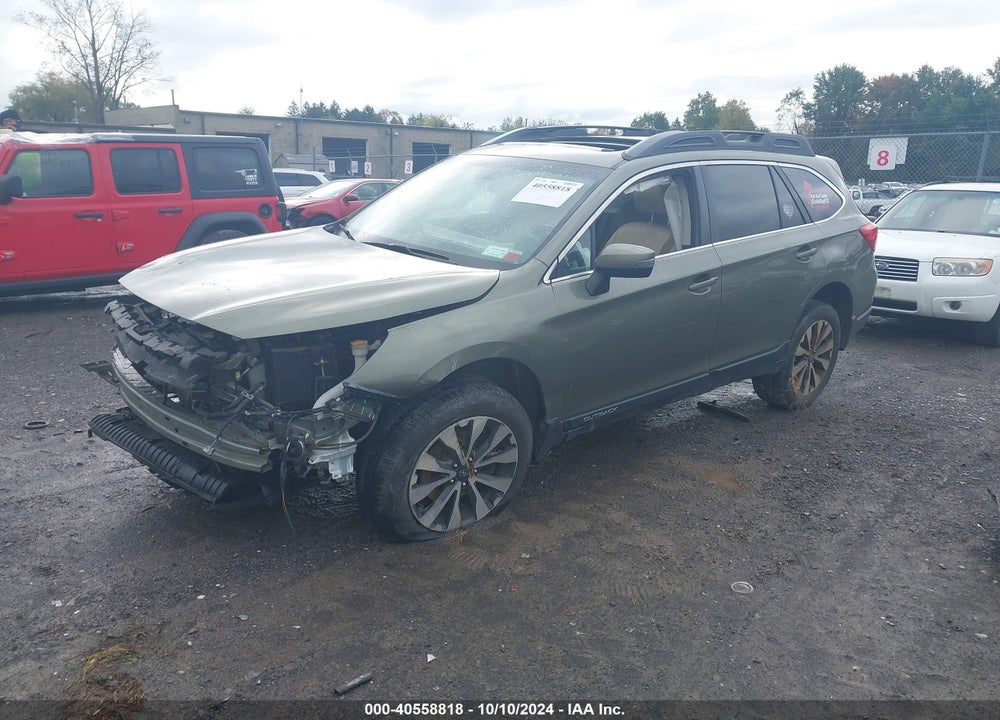 2016 SUBARU OUTBACK 2.5I LIMITED VIN: 4S4BSANC6G3314168