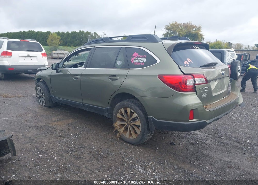 2016 SUBARU OUTBACK 2.5I LIMITED VIN: 4S4BSANC6G3314168