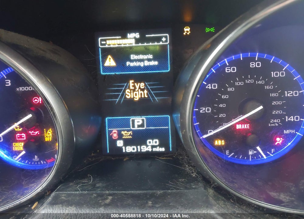2016 SUBARU OUTBACK 2.5I LIMITED VIN: 4S4BSANC6G3314168