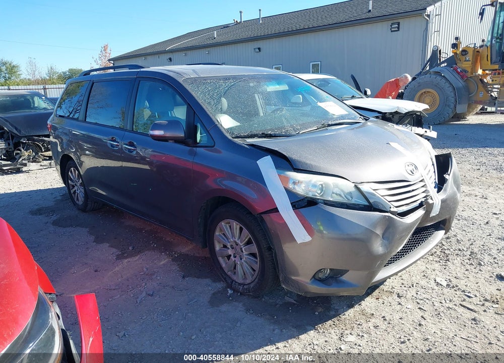2015 TOYOTA SIENNA XLE 7 PASSENGER VIN: 5TDDK3DCXFS121559