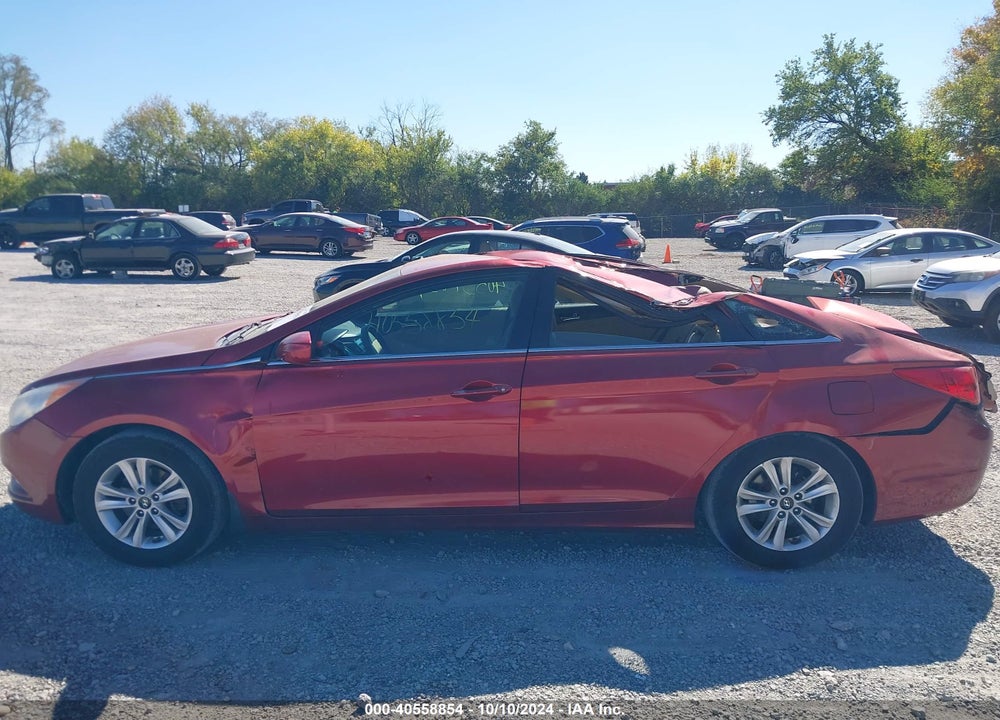 2013 HYUNDAI SONATA GLS VIN: 5NPEB4AC3DH655939