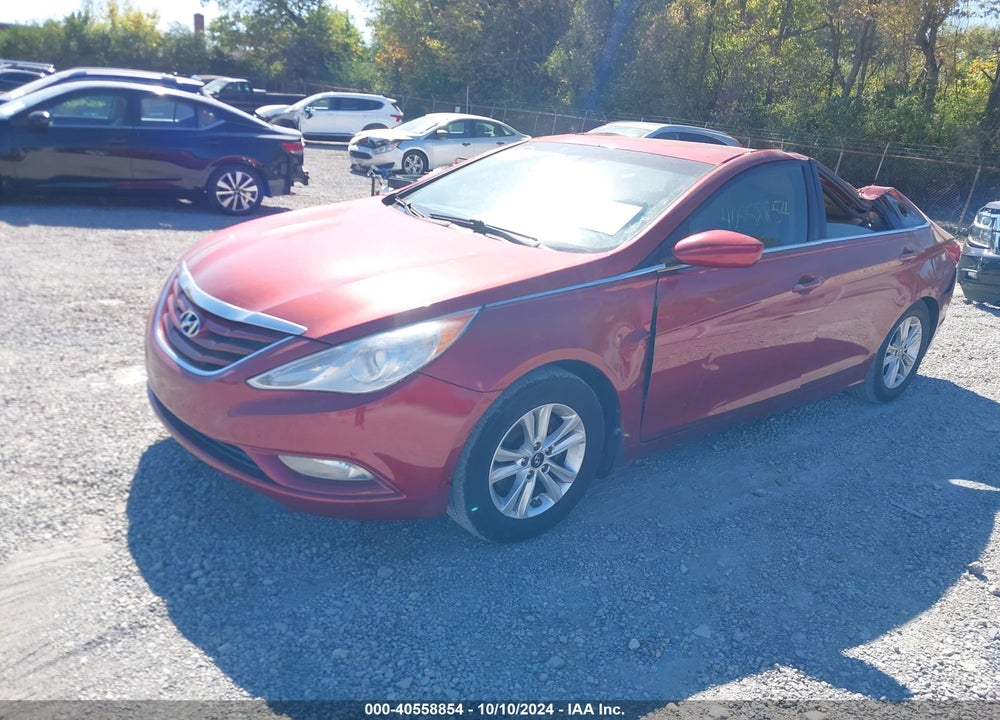 2013 HYUNDAI SONATA GLS VIN: 5NPEB4AC3DH655939