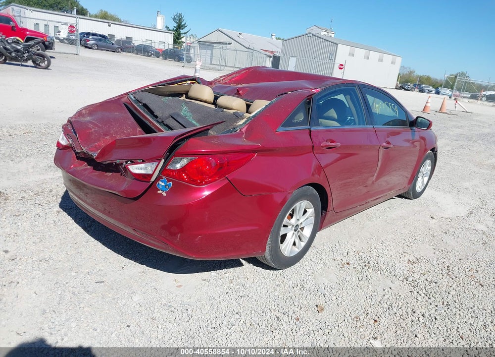 2013 HYUNDAI SONATA GLS VIN: 5NPEB4AC3DH655939