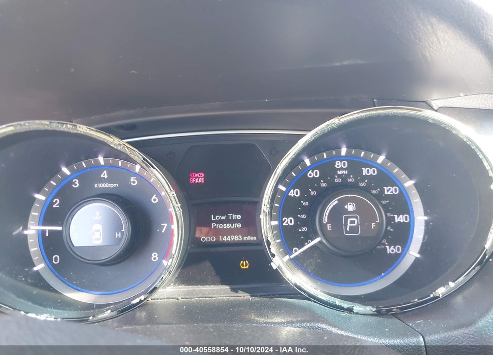 2013 HYUNDAI SONATA GLS VIN: 5NPEB4AC3DH655939