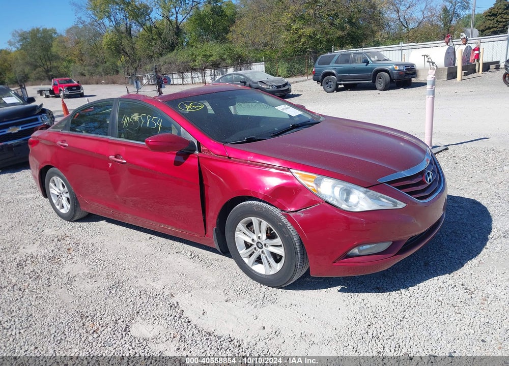 2013 HYUNDAI SONATA GLS VIN: 5NPEB4AC3DH655939