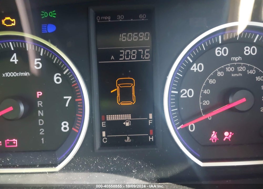 2009 HONDA CR-V LX VIN: 3CZRE38329G709220