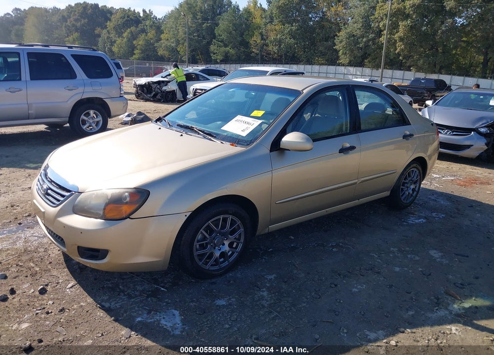 2009 KIA SPECTRA EX VIN: KNAFE221695653913