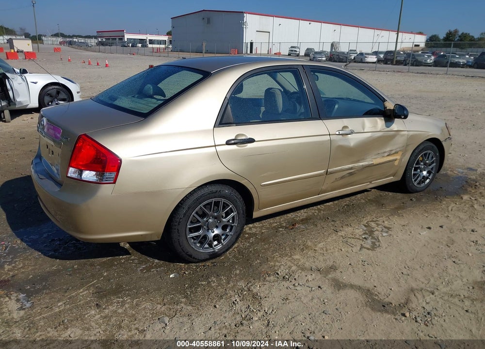 2009 KIA SPECTRA EX VIN: KNAFE221695653913