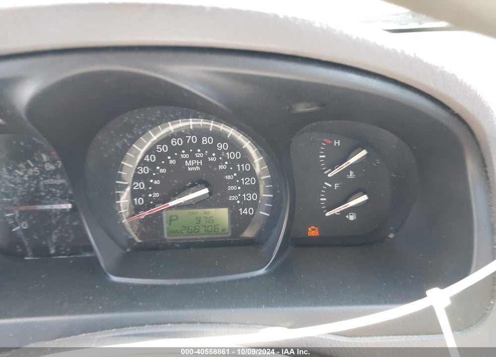 2009 KIA SPECTRA EX VIN: KNAFE221695653913