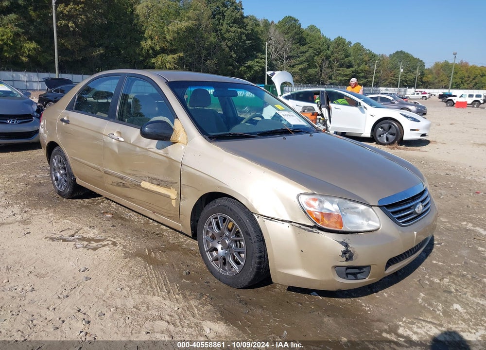 2009 KIA SPECTRA EX VIN: KNAFE221695653913
