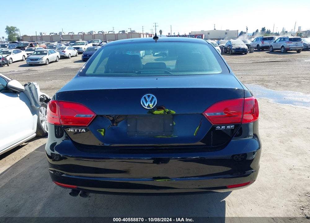 2013 VOLKSWAGEN JETTA 2.5L SE VIN: 3VWDP7AJ9DM262371